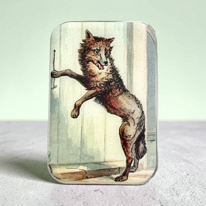 The Wolf at the Door | Notions Tin (Small)