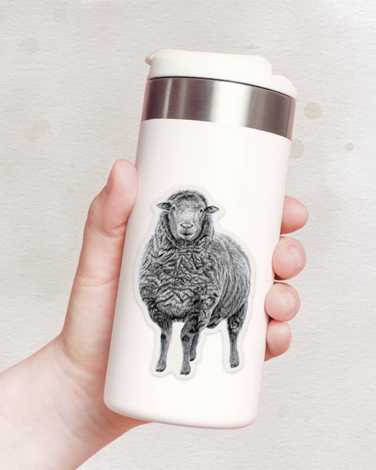 Sheep Sticker - Dishwasher Safe