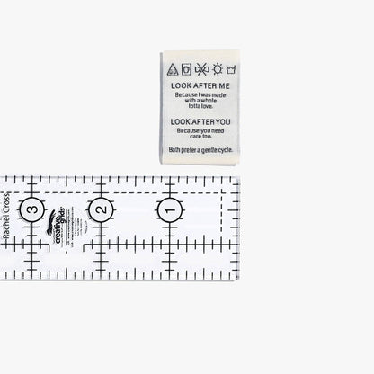Look After Me, Look After You Woven Labels | Garment Tags
