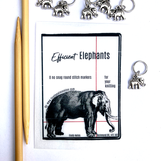 Elephant | Stitch Markers