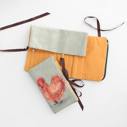 Henrietta | Needle Case | Pencil Case | Pencil Roll