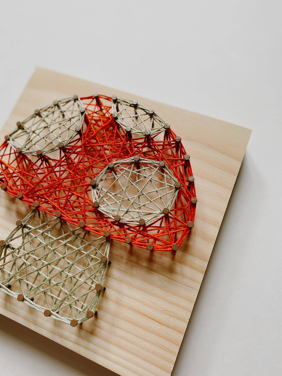 Mushroom DIY String Art Kit