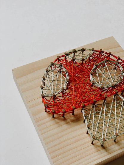 Mushroom DIY String Art Kit