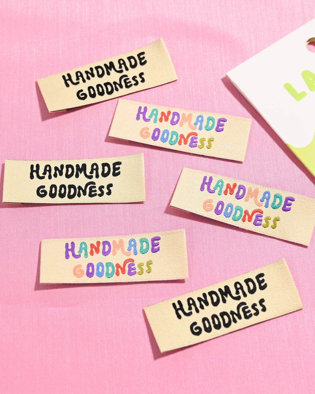 Handmade Goodness Woven Labels | Garment Tags