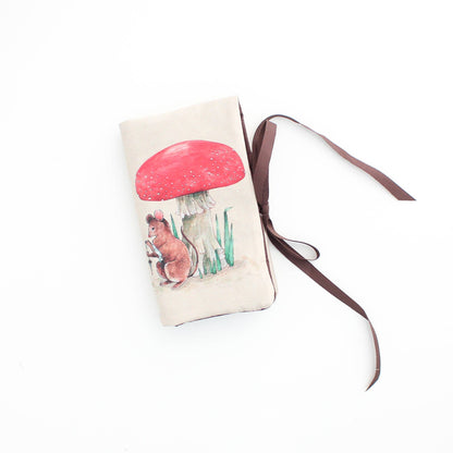 Hazel the Mouse | Needle Case | Pencil Roll: Multi