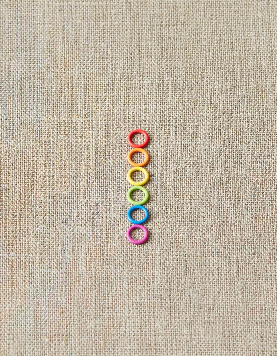 Colorful Ring Stitch Markers | Cocoknits