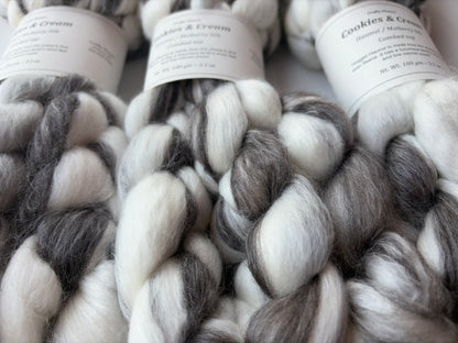 Hogget Haunui, Mulberry | 18.6 micron combed top