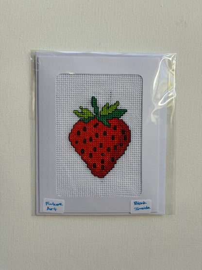 Cross Stitch Card Art