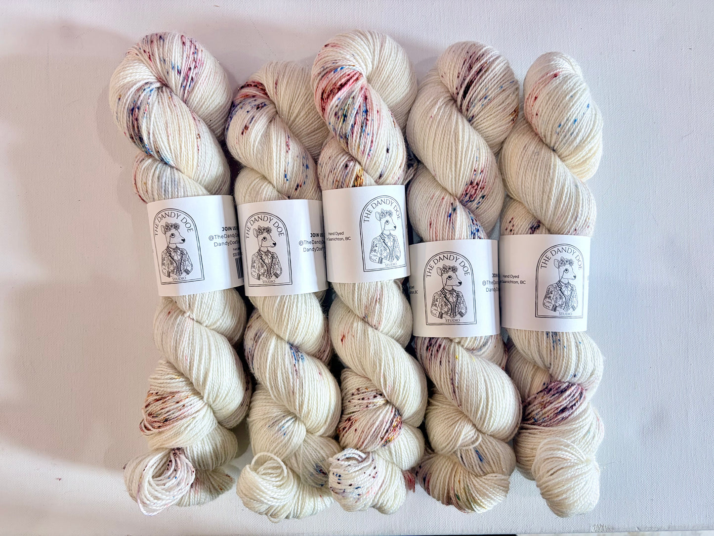 Firefly Sock | Fingering | SW Merino, Nylon, Stellina