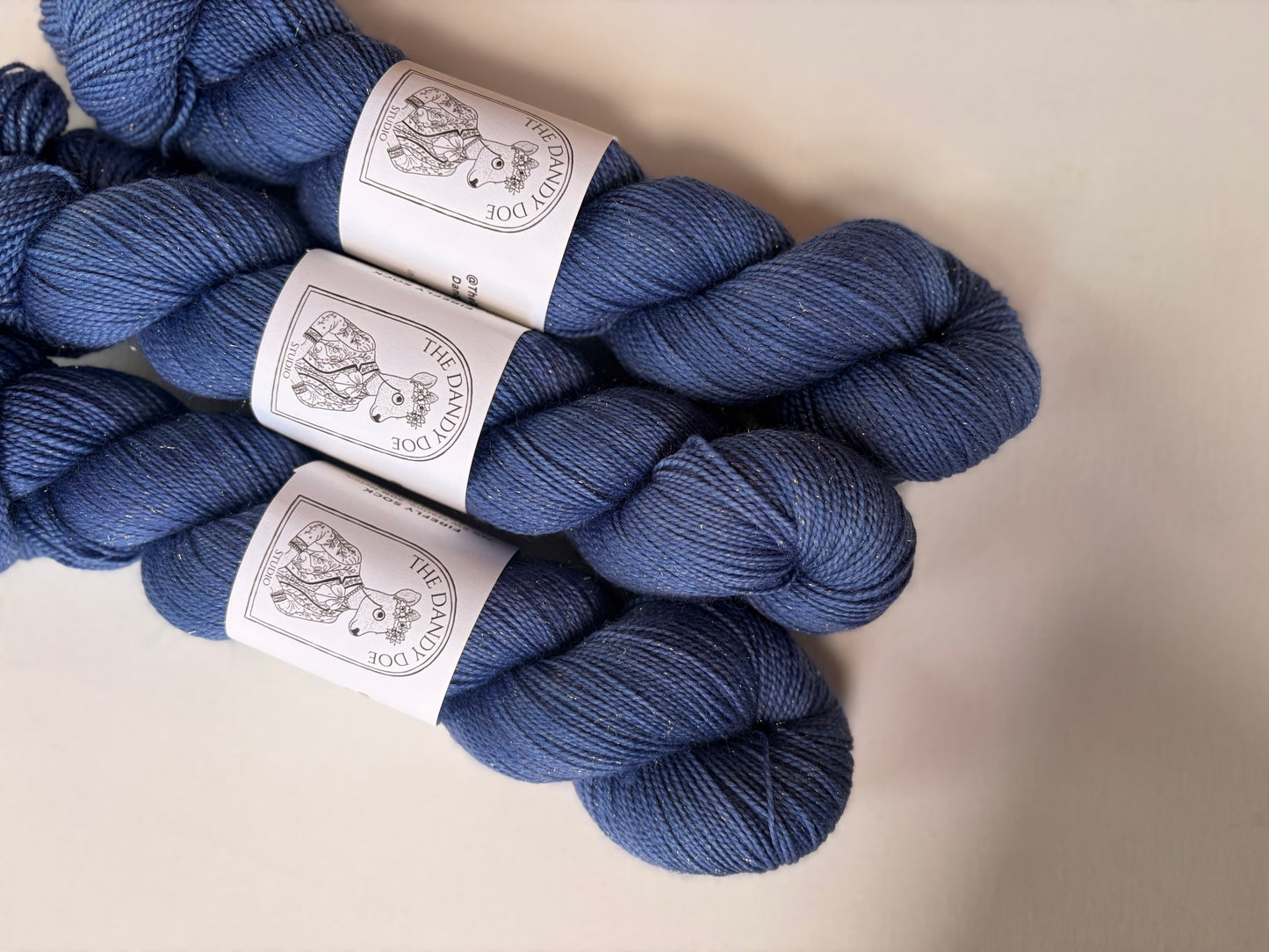 Firefly Sock | Fingering | SW Merino, Nylon, Stellina