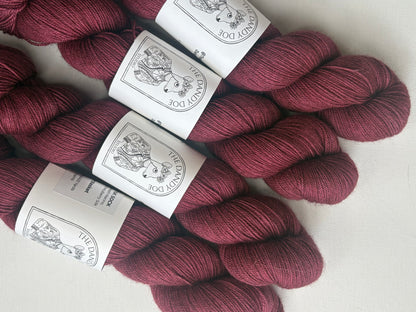 Silky Yak Sock | Fingering | SW Merino, Yak, Mulberry Silk