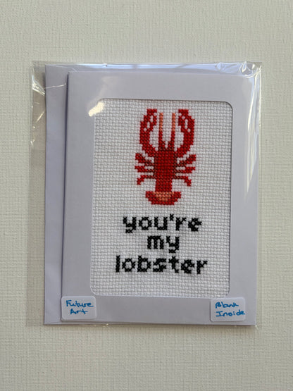 Cross Stitch Card Art