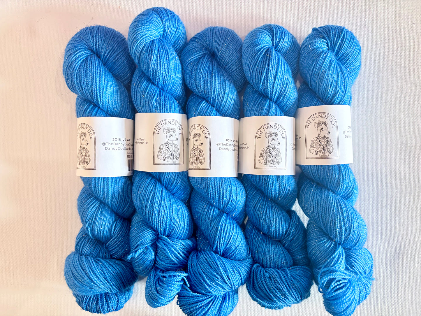 Firefly Sock | Fingering | SW Merino, Nylon, Stellina
