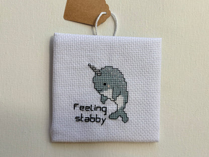 Cross Stitch Art Canvas | 4”
