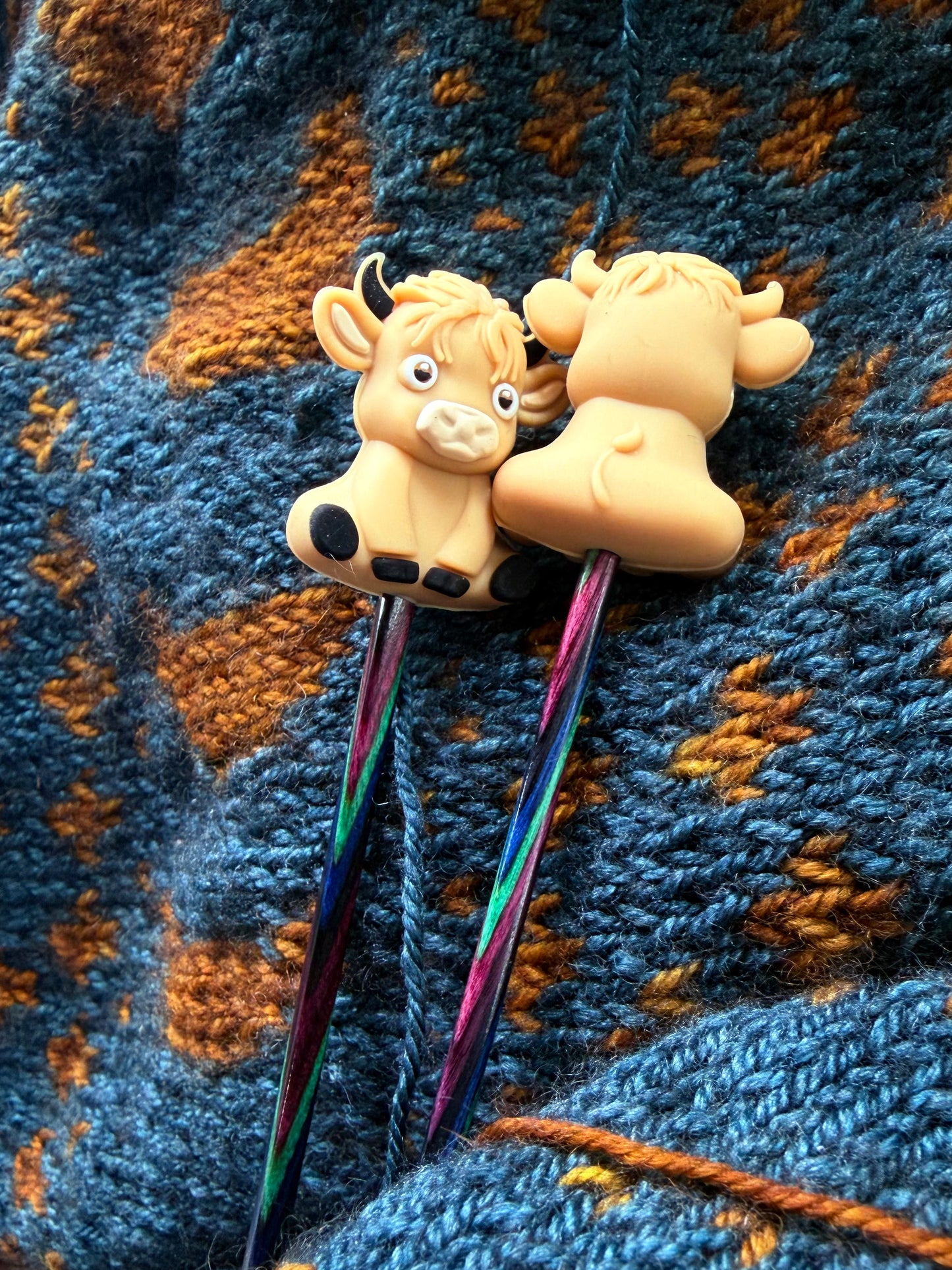 Highland Cow Stitch Stoppers
