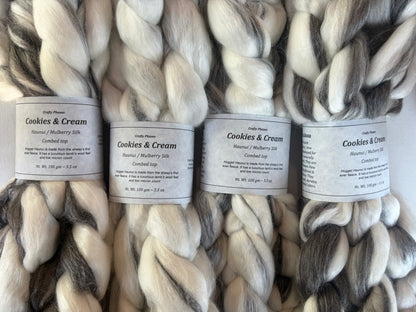 Hogget Haunui, Mulberry | 18.6 micron combed top