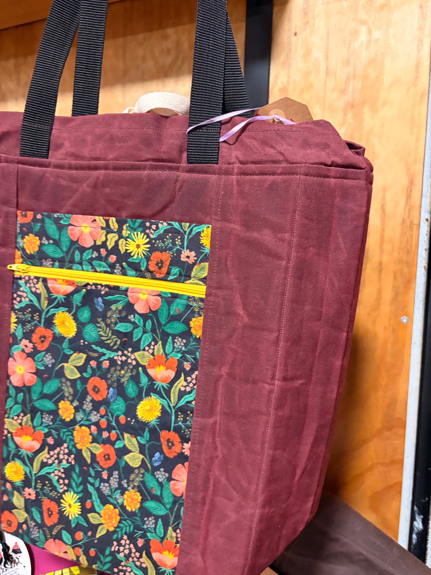 Adventure Project Bag | Waxed Canvas, Organic Cotton