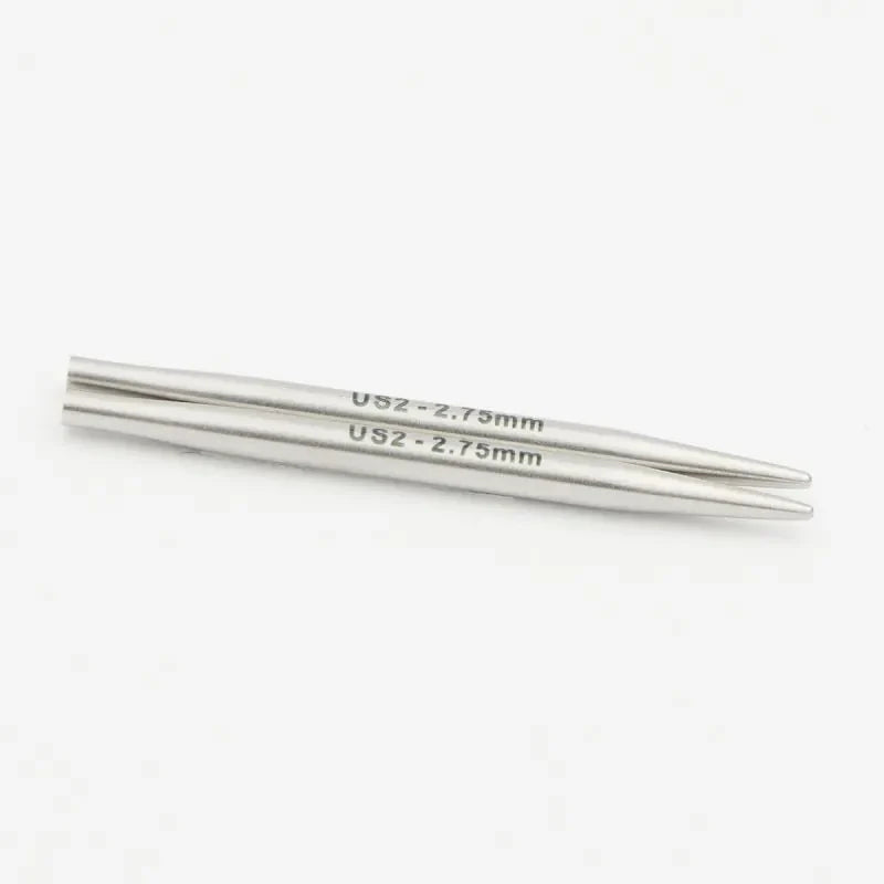 Stelo Petite Interchangeable Circular Needle Tips | 5" / 12.7cm | Stainless Steel