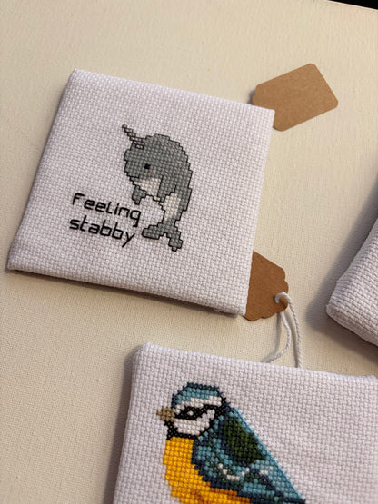 Cross Stitch Art Canvas | 4”