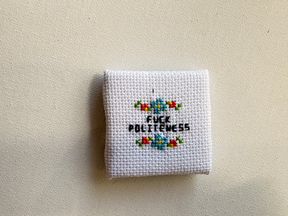 Cross Stitch Art Magnet | 2”
