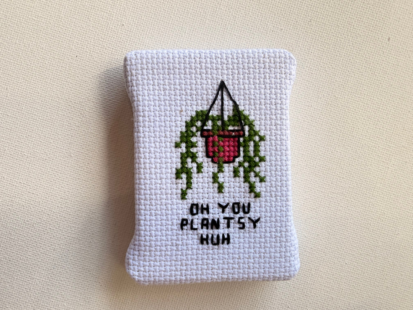 Cross Stitch Art Magnet | 2”