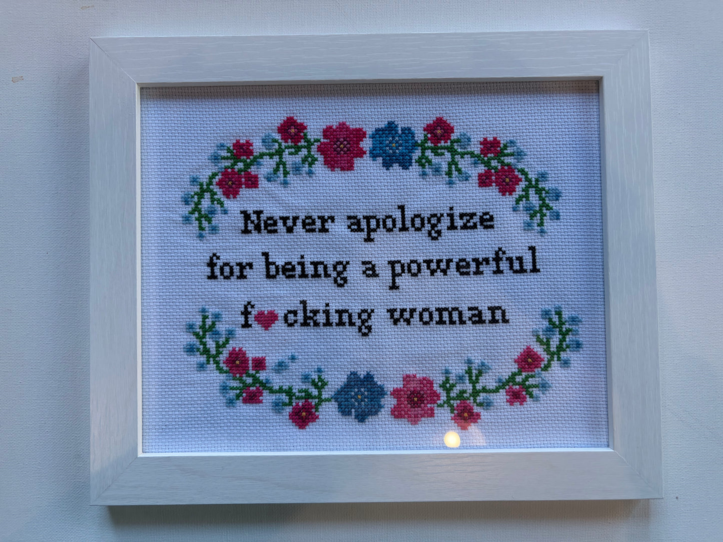 Cross Stitch Art | Framed