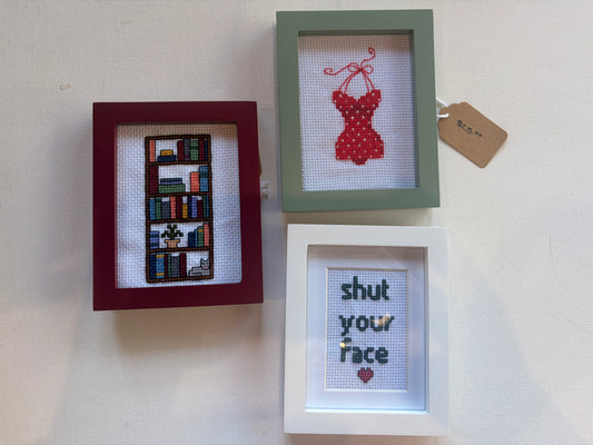 Cross Stitch Art | Framed