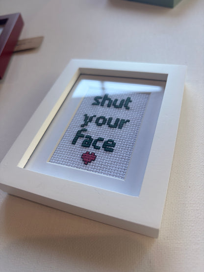 Cross Stitch Art | Framed