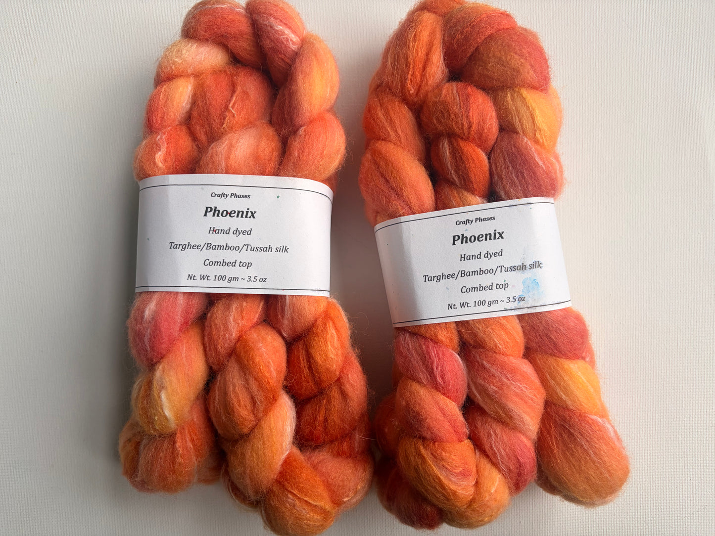 Targhee Tussah Bamboo | Combed Top Fibre