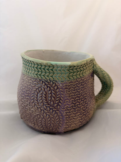 Slouchy Sweater Texture Mug