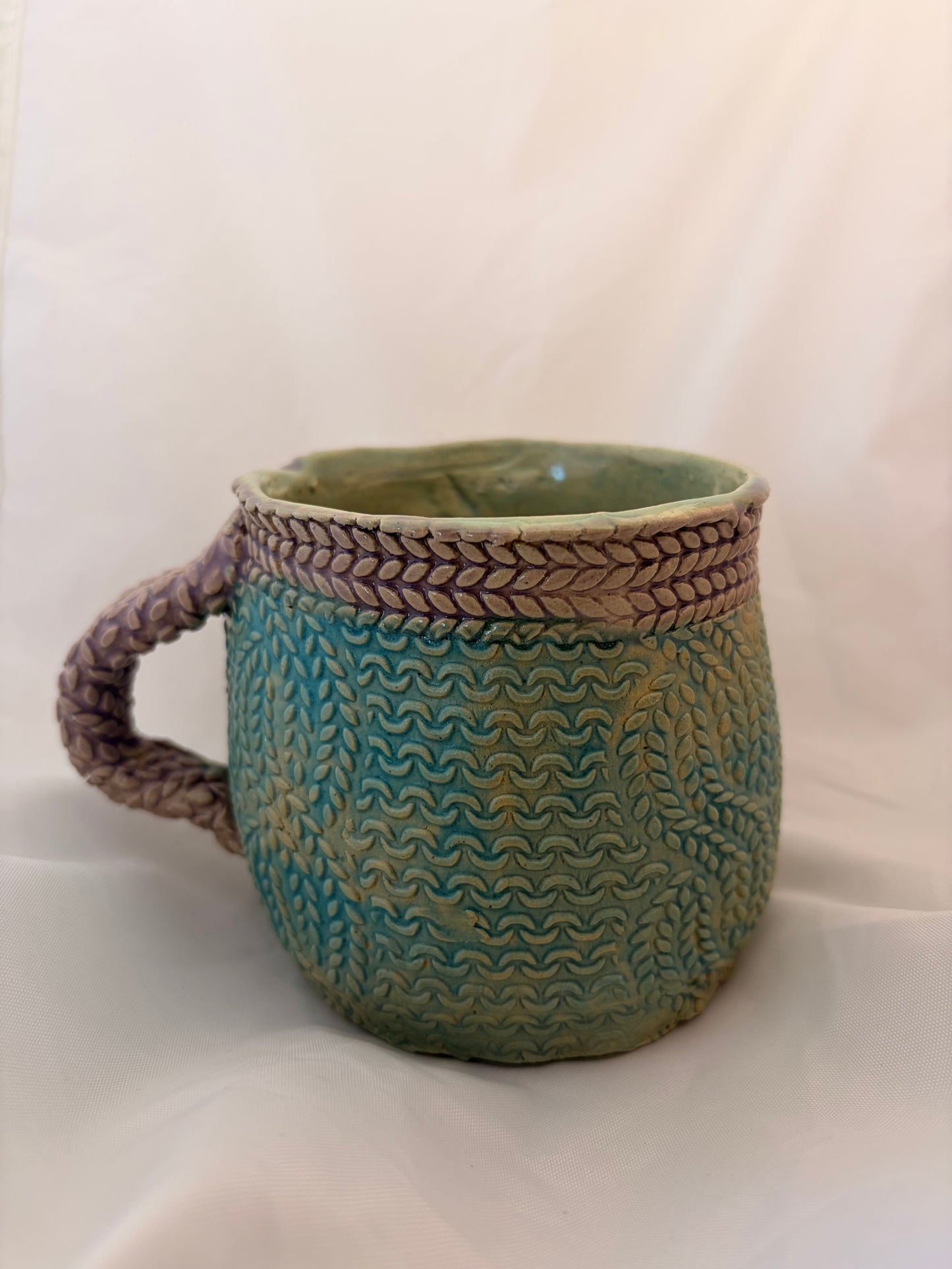 Slouchy Sweater Texture Mug