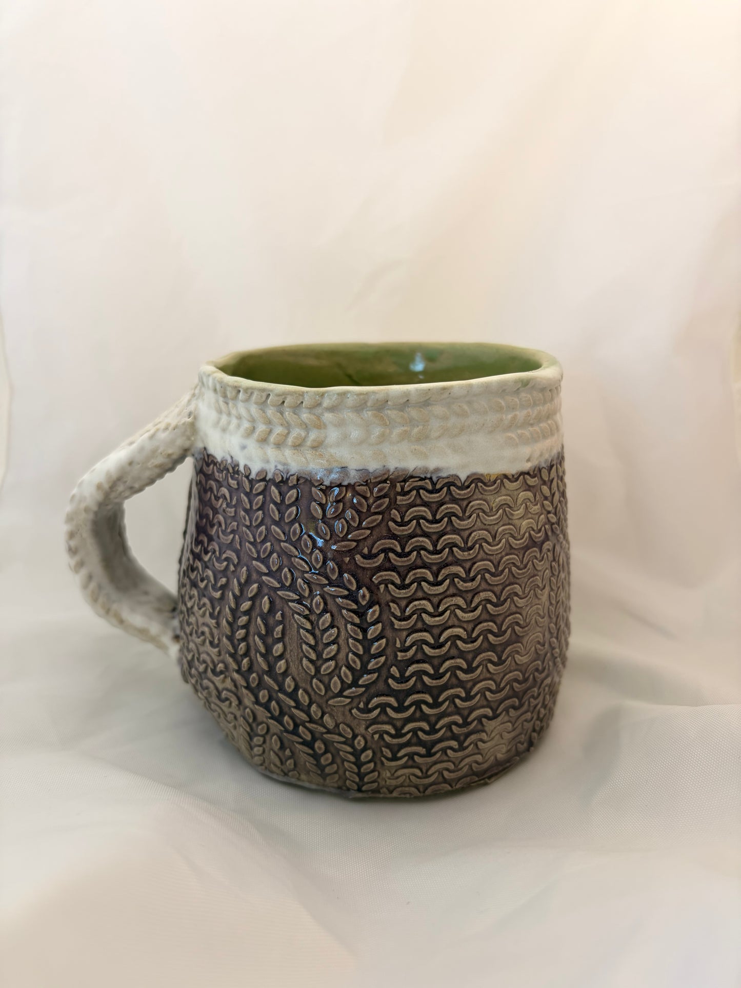 Slouchy Sweater Texture Mug