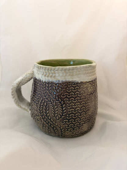 Slouchy Sweater Texture Mug