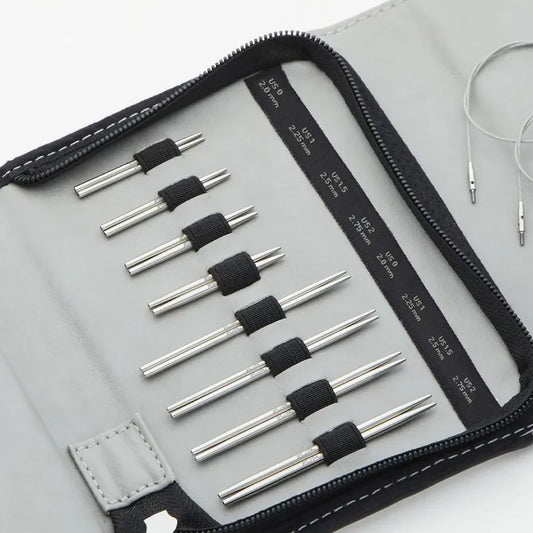 Stelo Petite IC Needle Sets in Case (2"- 3") & (4"- 5")
