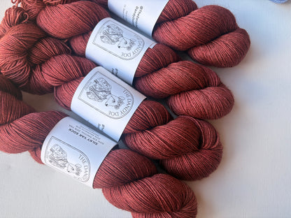 Silky Yak Sock | Fingering | SW Merino, Yak, Mulberry Silk