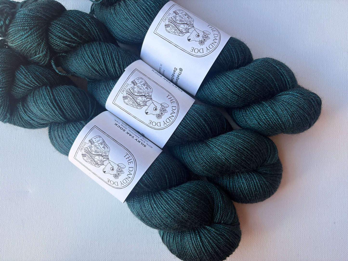 Silky Yak Sock | Fingering | SW Merino, Yak, Mulberry Silk