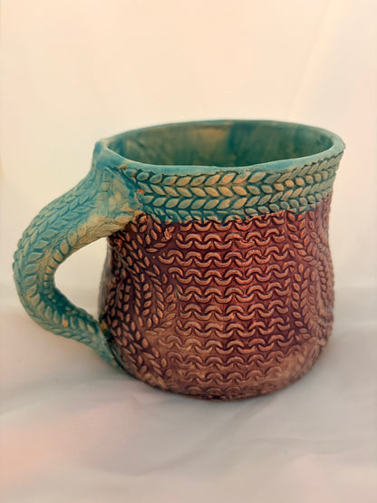 Slouchy Sweater Texture Mug