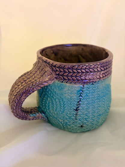 Slouchy Sweater Texture Mug