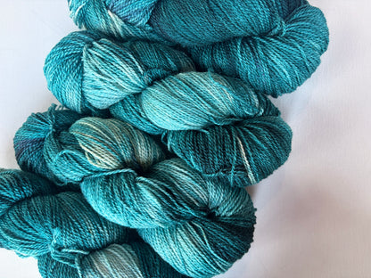 Half & Half | Fingering | SW Merino, Tussah Silk