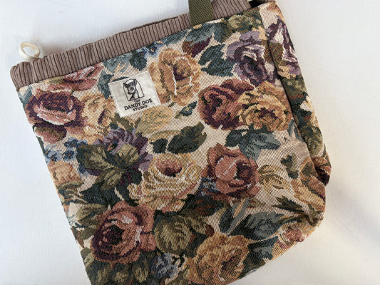 Floral & Corduroy Project Bag