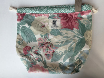 Pastel Floral Project Bag