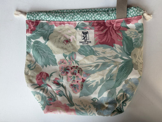 Pastel Floral Project Bag
