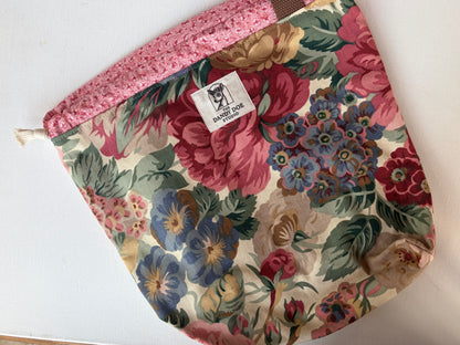 Floral Project Bag