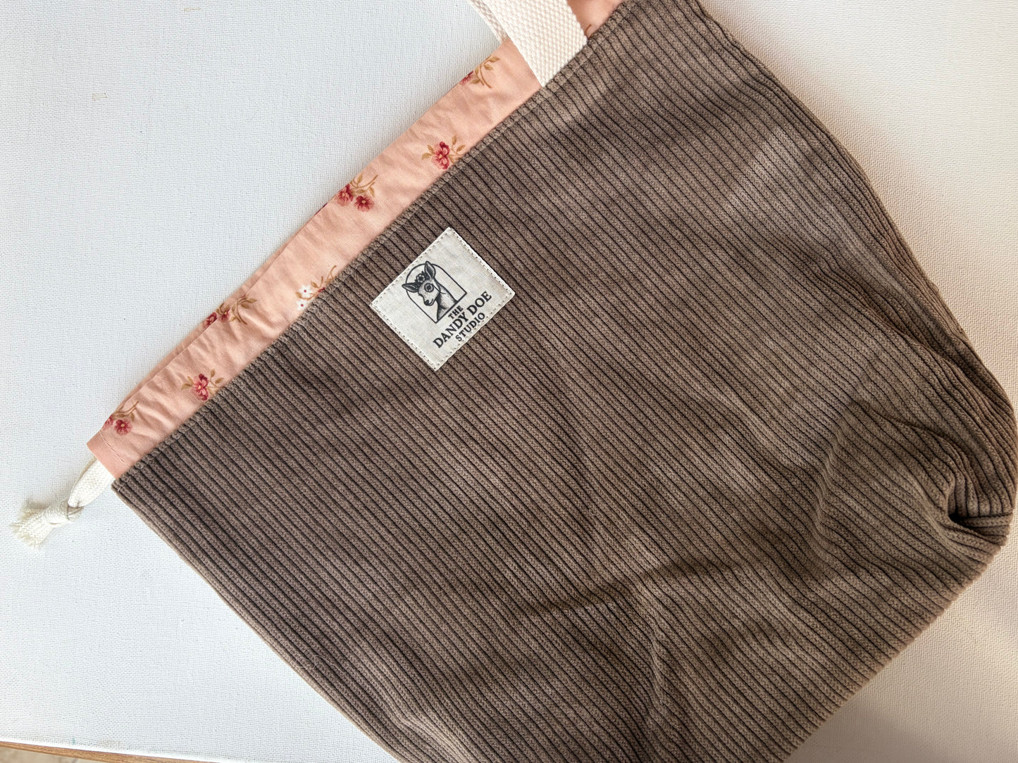Corduroy Project Bag