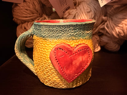 Slouchy Sweater Texture Mug