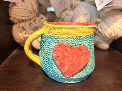 Slouchy Sweater Texture Mug