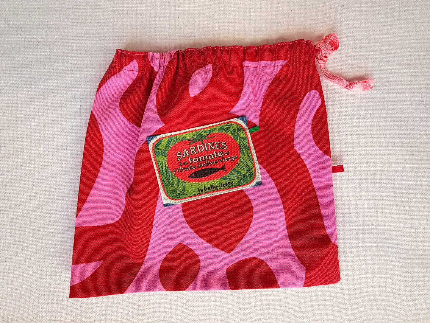 Mini Drawstring Bags | Sardine Theme