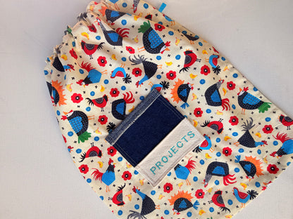 Drawstring Project Bags