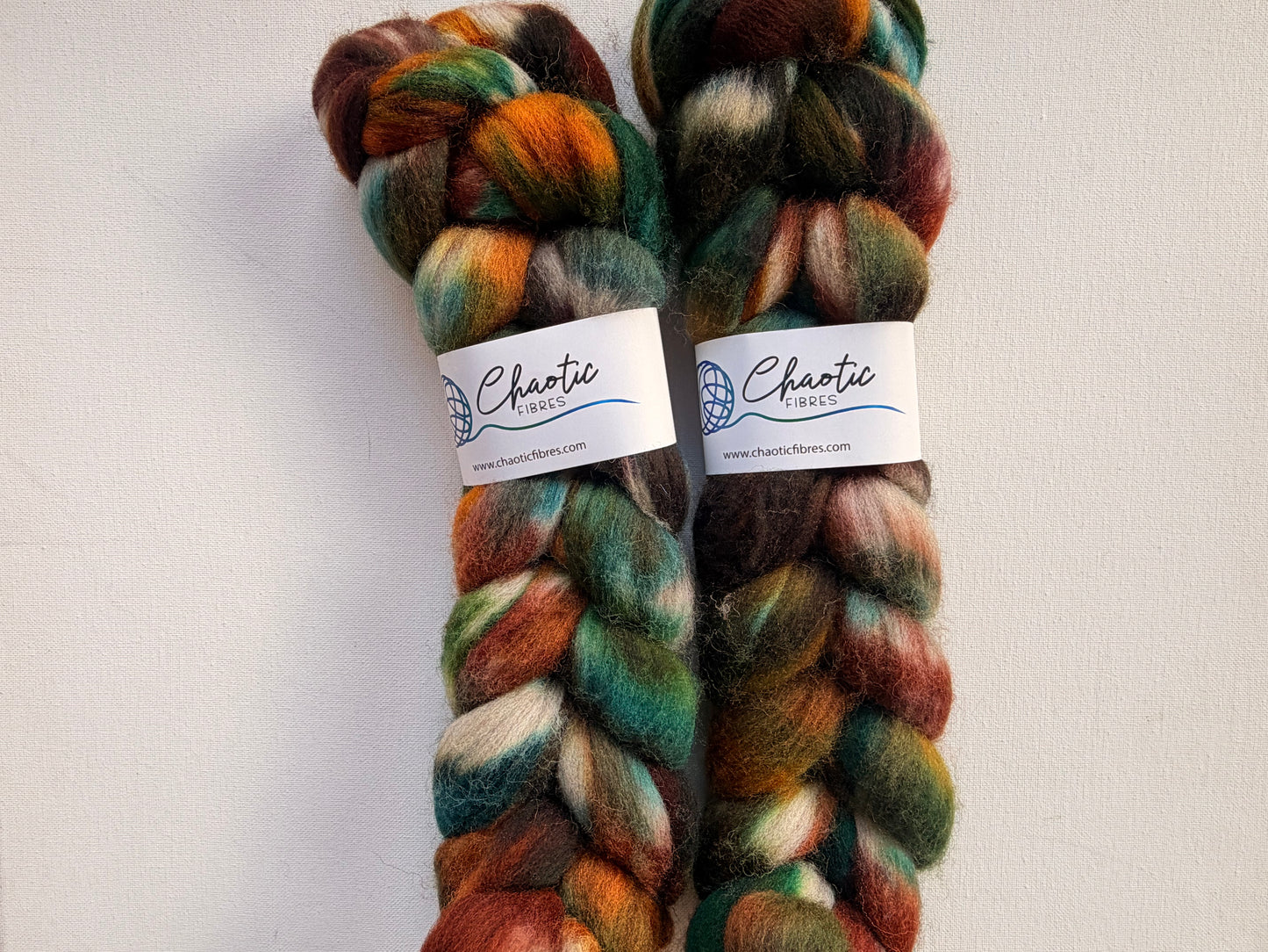 Forest Floor Shetland | Roving | 100g