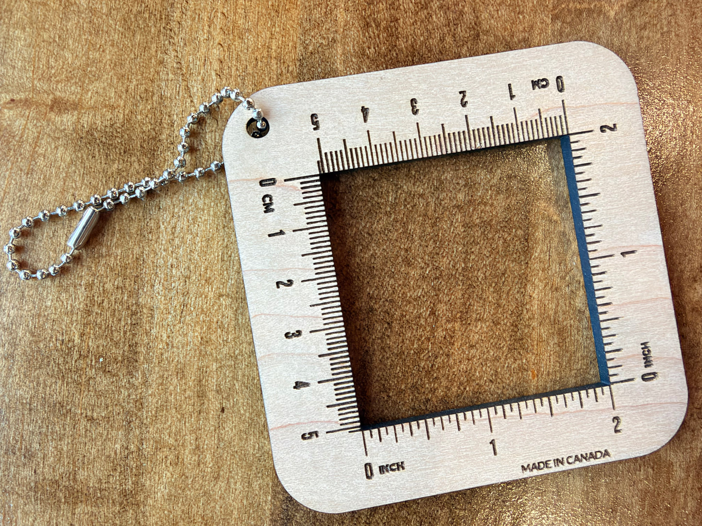 2" / 5 cm square ruler | gauge